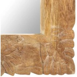 FIMEI Miroir 80x50 Cm Bois De Manguier Massif 10 FIMEI Miroir 80x50 Cm Bois De Manguier Massif -Miroir Soldes Boutique 60966605 4