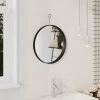 FIMEI Miroir Suspendu Avec Crochet Noir 40 Cm -Miroir Soldes Boutique 60967869 1