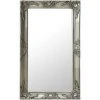 FIMEI Miroir Mural Style Baroque 50x80 Cm Argenté -Miroir Soldes Boutique 60969635 1