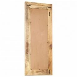 FIMEI Miroir Sculpté à La Main 110x50x2,6 Cm Bois De Manguier Solide -Miroir Soldes Boutique 60971611 3