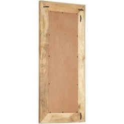 FIMEI Miroir Sculpté à La Main 110x50x11 Cm Bois De Manguier Solide -Miroir Soldes Boutique 60974517 3