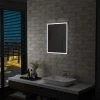 FIMEI Miroir Mural à LED Pour Salle De Bains 50 X 60 Cm -Miroir Soldes Boutique 60974912 1