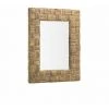 DéCORATION D'AUTREFOIS Miroir Rotin Marron 80x7x100cm - Marron -Miroir Soldes Boutique 61038748 1