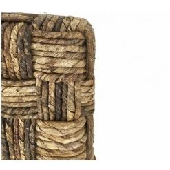 DéCORATION D'AUTREFOIS Miroir Rotin Marron 80x7x100cm - Marron -Miroir Soldes Boutique 61038748 5