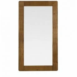 DECORATION D’AUTREFOIS Miroir Bois Marron 80x3x150cm - Marron