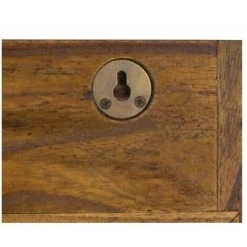 DECORATION D’AUTREFOIS Miroir Bois Marron 80x3x150cm - Marron -Miroir Soldes Boutique 61042796 3