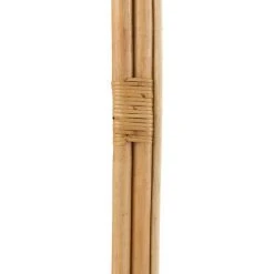 LES TENDANCES Miroir Avec échelle En Rotin Naturel Caella L 180 Cm -Miroir Soldes Boutique 61061563 4