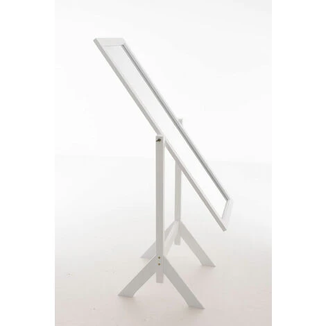 NOVA Miroir Du Sol Auto-supportant Rectangulaire Réglable élégant Couleurs Différentes Couleurs Couleur : Blanc 5 NOVA Miroir Du Sol Auto-supportant Rectangulaire Réglable élégant Couleurs Différentes Couleurs Couleur : Blanc – Image 3