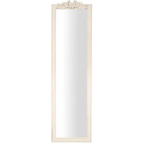 BISCOTTINI Miroir Mural Et Suspendu Vertical Et Horizontal En Finition Blanc Antique 3 BISCOTTINI Miroir Mural Et Suspendu Vertical Et Horizontal En Finition Blanc Antique