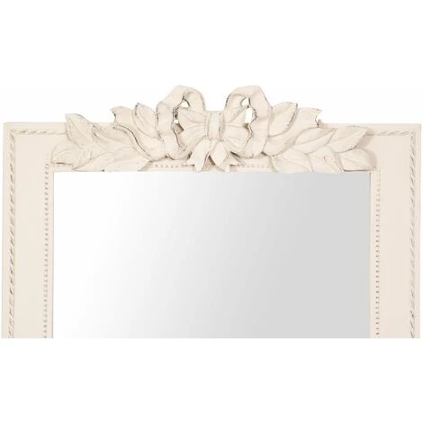BISCOTTINI Miroir Mural Et Suspendu Vertical Et Horizontal En Finition Blanc Antique 5 BISCOTTINI Miroir Mural Et Suspendu Vertical Et Horizontal En Finition Blanc Antique – Image 3