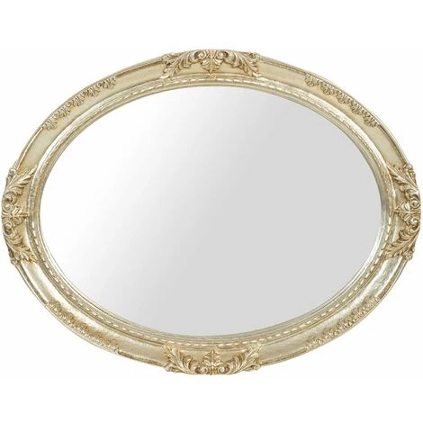 BISCOTTINI MIROIR MURAL EN BOIS FINITION ARGENT ANTIQUE FABRIQUÉ EN ITALIE 7 BISCOTTINI MIROIR MURAL EN BOIS FINITION ARGENT ANTIQUE FABRIQUÉ EN ITALIE – Image 5