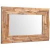 SUPERMARKET Miroir Decoratif Teck 90 X 60 Cm Rectangulaire -Miroir Soldes Boutique 61303875 1