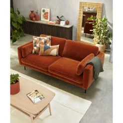 OVIALA Miroir En Manguier Massif Sculpté 150 X 80 Cm - Marron -Miroir Soldes Boutique 61346989 3