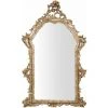 BISCOTTINI MIROIR MURAL EN BOIS FINITION ARGENT ANTIQUE FABRIQUÉ EN ITALIE -Miroir Soldes Boutique 61353680 1