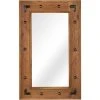 FIMEI Miroir Bois D'acacia Massif 50 X 80 Cm -Miroir Soldes Boutique 61380323 1