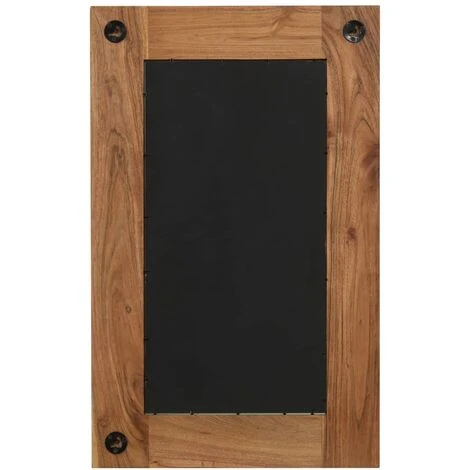 FIMEI Miroir Bois D'acacia Massif 50 X 80 Cm 7 FIMEI Miroir Bois D'acacia Massif 50 X 80 Cm – Image 5