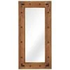 FIMEI Miroir Bois D'acacia Massif 50 X 110 Cm -Miroir Soldes Boutique 61382598 1
