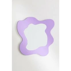 Miroir Mural Kant SKLUM Résine - Violet Lavande -Miroir Soldes Boutique 61422691 3