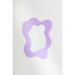Miroir Mural Kant SKLUM Résine - Violet Lavande -Miroir Soldes Boutique 61422691 4