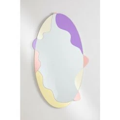 Miroir Mural Tiroyan SKLUM Résine - Multicolore Fresh 9 Miroir Mural Tiroyan SKLUM Résine - Multicolore Fresh -Miroir Soldes Boutique 61430449 3