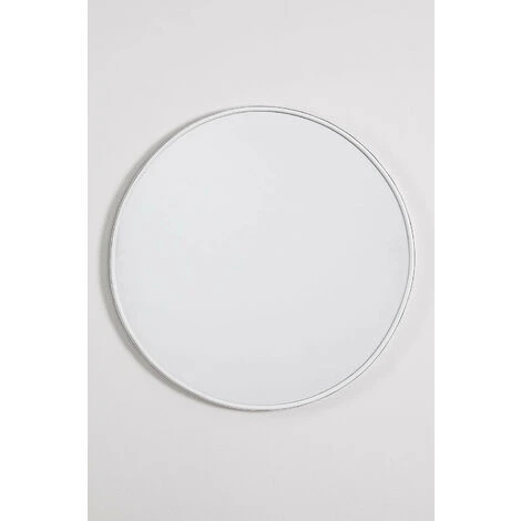 Miroir Rond En Métal (Ø50 Cm) Alnie SKLUM Fer 4 Miroir Rond En Métal (Ø50 Cm) Alnie SKLUM Fer – Image 2