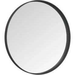 TRUE DEAL Miroir Mural Noir 60 Cm -Miroir Soldes Boutique 61727045 3