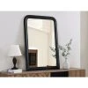 OZAIA Miroir Style Vintage En Bois De Paulownia HELOISE - L. 80 X H. 110 Cm - Noir - Noir 1 OZAIA Miroir Style Vintage En Bois De Paulownia HELOISE - L. 80 X H. 110 Cm - Noir - Noir -Miroir Soldes Boutique 61947729 1