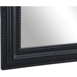 OZAIA Miroir Style Vintage En Bois De Paulownia HELOISE - L. 80 X H. 110 Cm - Noir - Noir -Miroir Soldes Boutique 61947729 4