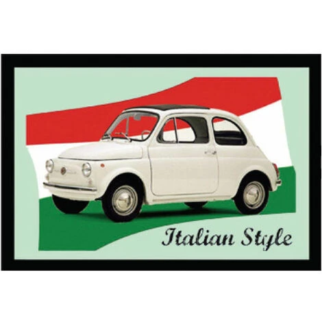 VESPA Miroir Rectangulaire Sérigraphié Voiture Italienne 3 VESPA Miroir Rectangulaire Sérigraphié Voiture Italienne