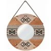 INDIENS D'AMéRIQUE Miroir Rond à Suspendre Thème Indien -Miroir Soldes Boutique 62063852 1