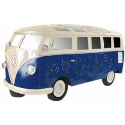 RETRO Miroir Combi Peace And Love Bleu