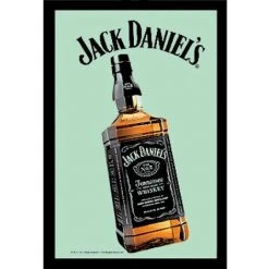 Miroir Rectangulaire Sérigraphié Jack Daniel's