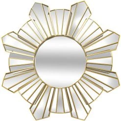 Miroir Baroque Doré D 70 Cm - Feeric Christmas - Doré