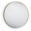 MIRRORS AND MORE Britney - Miroir Avec Cadre - Or - Ø 80cm - Or -Miroir Soldes Boutique 62365315 1