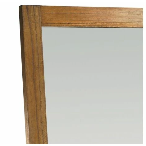 DéCORATION D'AUTREFOIS Miroir Sur Pied Bois Marron 50x6x160cm - Marron 4 DéCORATION D'AUTREFOIS Miroir Sur Pied Bois Marron 50x6x160cm - Marron – Image 2