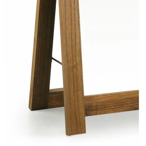 DéCORATION D'AUTREFOIS Miroir Sur Pied Bois Marron 50x6x160cm - Marron 6 DéCORATION D'AUTREFOIS Miroir Sur Pied Bois Marron 50x6x160cm - Marron – Image 4