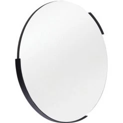 Table Passion - Miroir Rond 51 Cm Noir - Noir