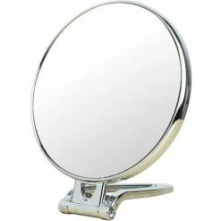 PERLE RARE Miroir Grossissant 208.5x 15.5 Cm, Miroir Double Face, Grossissement 15X/1x, Miroir De Maquillage Pliable Avec Support Pour Application De Maquillage