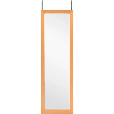 GIANTEX Miroir Mural Rectangulaire, Grand Miroir Suspendu, Miroir Porte Elégant Avec 2 Crochets, Pour Chambre, Salon, Salle De Bain 120 X 37 Cm (Doré) 4 GIANTEX Miroir Mural Rectangulaire, Grand Miroir Suspendu, Miroir Porte Elégant Avec 2 Crochets, Pour Chambre, Salon, Salle De Bain 120 X 37 Cm (Doré) – Image 2