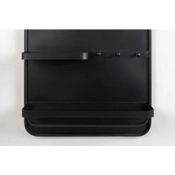 BOITE A DESIGN Miroir Design Pascal Et Rangements - Boite à Design - Noir -Miroir Soldes Boutique 63788715 5