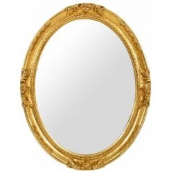 BISCOTTINI MIROIR MURAL EN BOIS AVEC FINITION FEUILLE D'OR ANTIQUE FABRIQUÉ EN ITALIE -Miroir Soldes Boutique 63866548 3