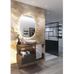 AURYS - Miroir RONDO 895*695 - 4 Mm