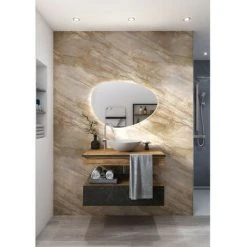 AURYS - Miroir GOUTTE D'EAU 700*1200 -4 Mm