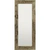 Mur HANNUN Altant Et Corps Entier, Bois Récupéré, Style Rustique - 195 X 80 Cm -Miroir Soldes Boutique 64116757 1