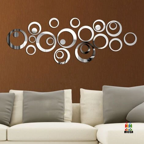 ARC-EN-CIéL Stickers Muraux,Sticker Mural Rond Amovible Autocollant Mural Autocollant Acrylique Miroir Réglage Pour La Maison Salon Chambre Décor (24 Pièces) Arcenciél 6 ARC-EN-CIéL Stickers Muraux,Sticker Mural Rond Amovible Autocollant Mural Autocollant Acrylique Miroir Réglage Pour La Maison Salon Chambre Décor (24 Pièces) Arcenciél – Image 4