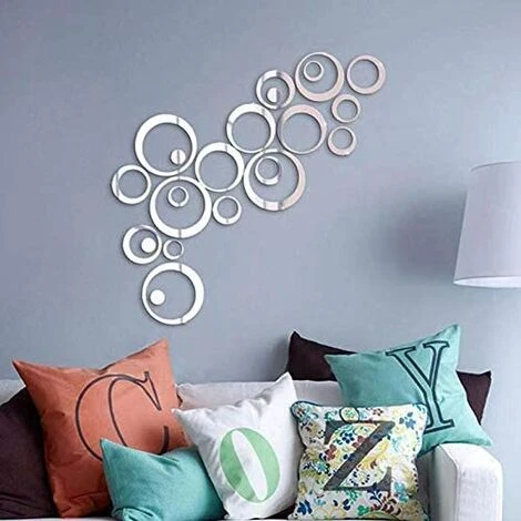 ARC-EN-CIéL Stickers Muraux,Sticker Mural Rond Amovible Autocollant Mural Autocollant Acrylique Miroir Réglage Pour La Maison Salon Chambre Décor (24 Pièces) Arcenciél 7 ARC-EN-CIéL Stickers Muraux,Sticker Mural Rond Amovible Autocollant Mural Autocollant Acrylique Miroir Réglage Pour La Maison Salon Chambre Décor (24 Pièces) Arcenciél – Image 5