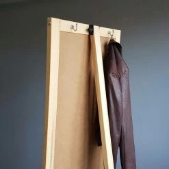 COTECOSY Miroir Sur Pied Kami L55xH170cm Pin Massif Clair - Bois Clair -Miroir Soldes Boutique 64157305 4