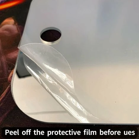 LIFCAUSAL Miroir Mural Incassable Miroirs De Salle De Sport En Plexiglas Bon Marché Sur Toute La Longueur Pour La Salle De Sport à Domicile, Extra épais : 1/8", Miroirs D'entraînement Sans Danger Pour Les Enfants, Miroirs Sur La Porte De La Chambre à Coucher (30,5 6 LIFCAUSAL Miroir Mural Incassable Miroirs De Salle De Sport En Plexiglas Bon Marché Sur Toute La Longueur Pour La Salle De Sport à Domicile, Extra épais : 1/8", Miroirs D'entraînement Sans Danger Pour Les Enfants, Miroirs Sur La Porte De La Chambre à Coucher (30,5 – Image 4