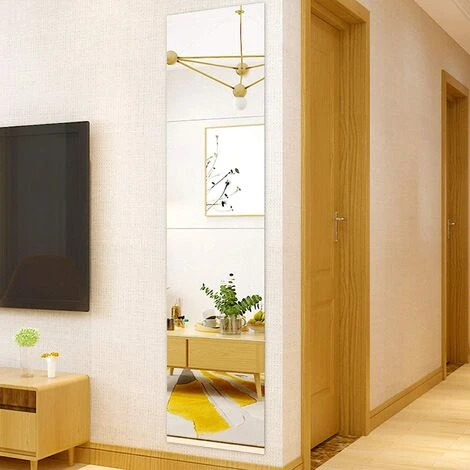 WAVE Lot De 4 Autocollants Muraux En Acrylique Effet Miroir - Sans Verre - Pour Décoration Murale De Maison, Chambre à Coucher (30 X 30 Cm) 7 WAVE Lot De 4 Autocollants Muraux En Acrylique Effet Miroir - Sans Verre - Pour Décoration Murale De Maison, Chambre à Coucher (30 X 30 Cm) – Image 5