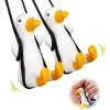 PERLE RARE 2 Pièces Auto Rétroviseurs Charmes Radiateur Voiture Ornement Swing Duck Mignon Volant Suspendu Pendentif Petit Canard Aromathérapie Décoration